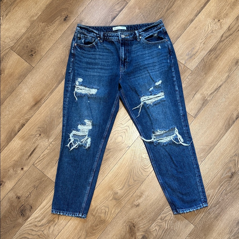 KanCan Distressed Blue Jeans